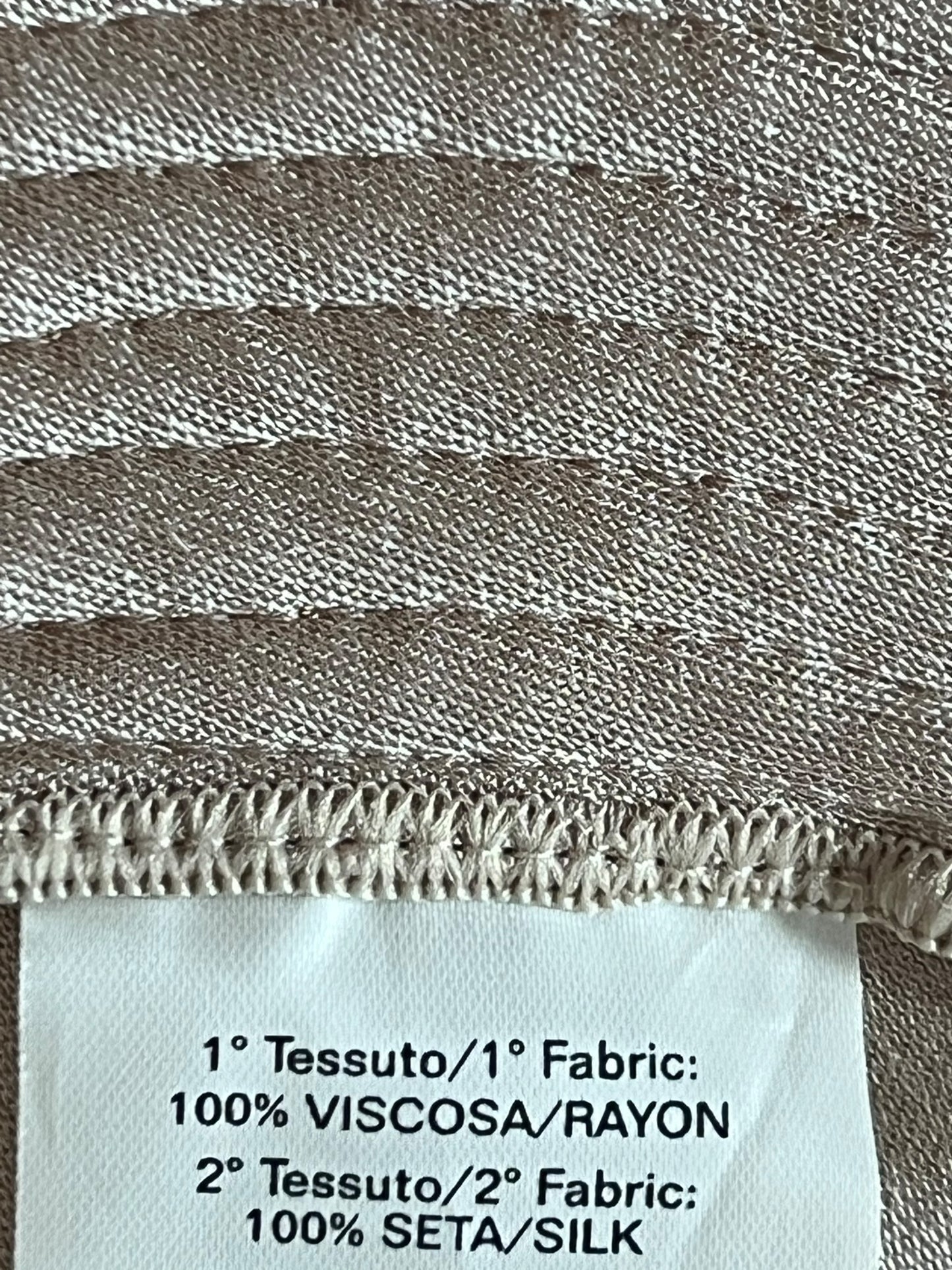 YVES SAINT LAURENT by Tom Ford F/W 2004 Mink-Trimmed nude Slinky Suit (S)