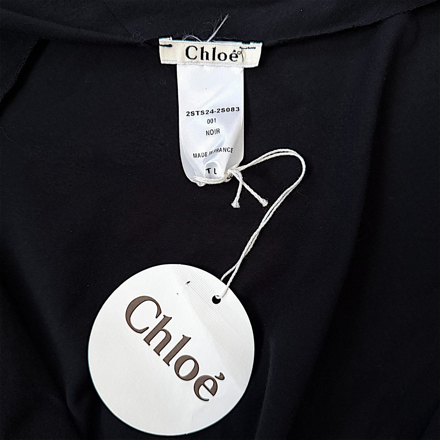 Chloé by Phoebe Philo S/S 2002 "Be My Valentine" Black Dress