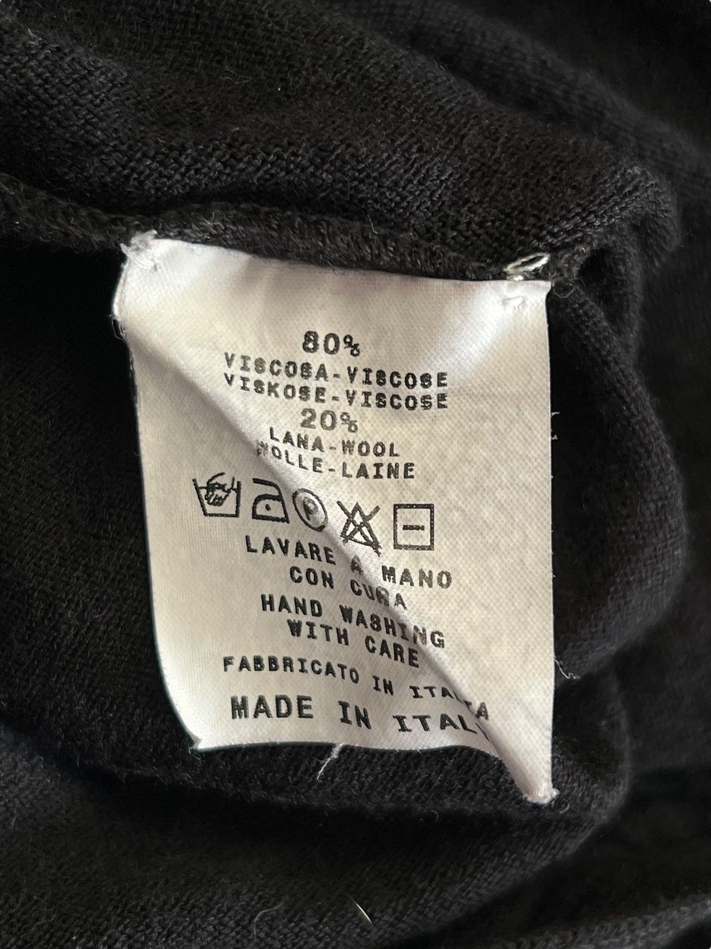 YVES SAINT LAURENT 2000s Tom Ford Black Halter Top (S-M)