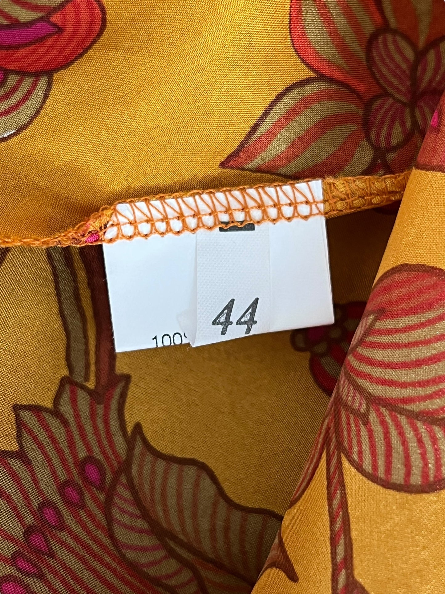 Alexander McQueen 1995-1996 Floral Silk Halter Top (M-L)