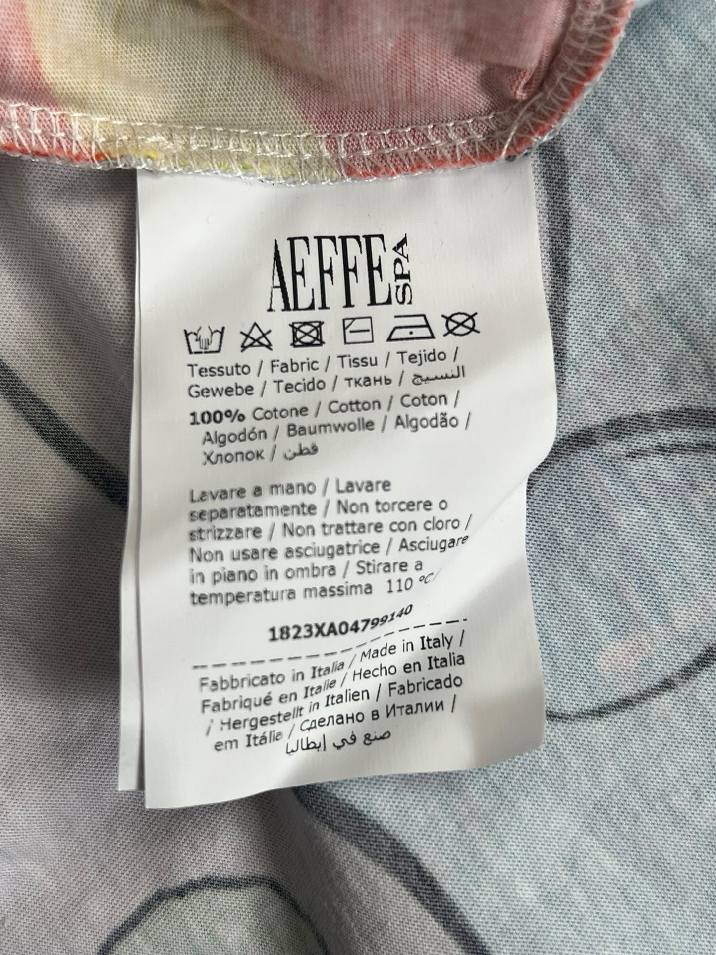 MOSCHINO Couture S/S 2018 "Crazy Fruits" Oversized T-Shirt (OS)