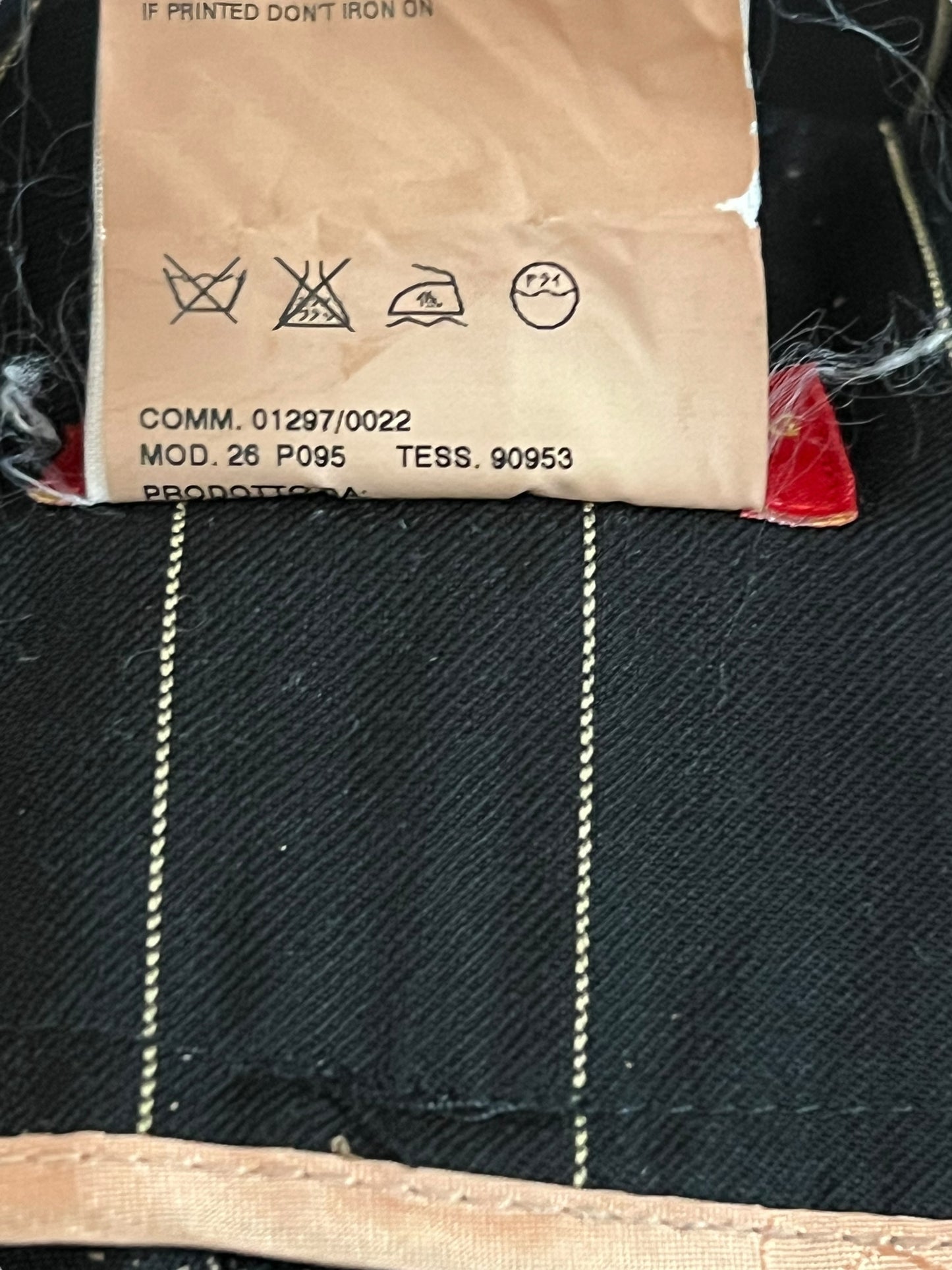 VIVIENNE WESTWOOD F/W 2002 High-Waisted Pinstripe Trousers (M)