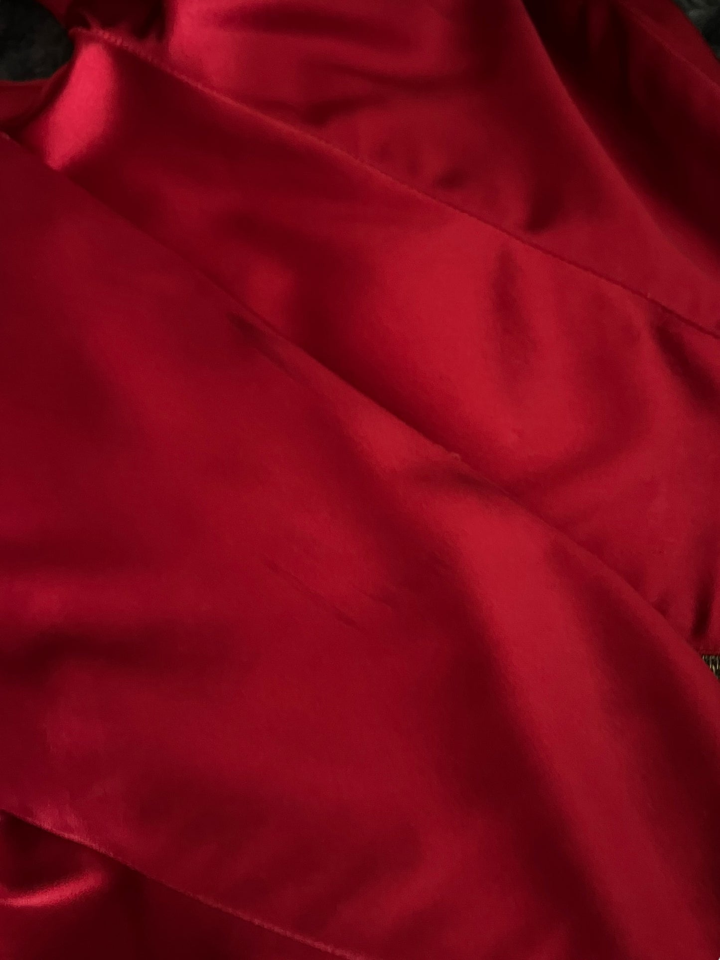 VIVIENNE WESTWOOD F/W 2013 Red Satin Pencil Dress (S)