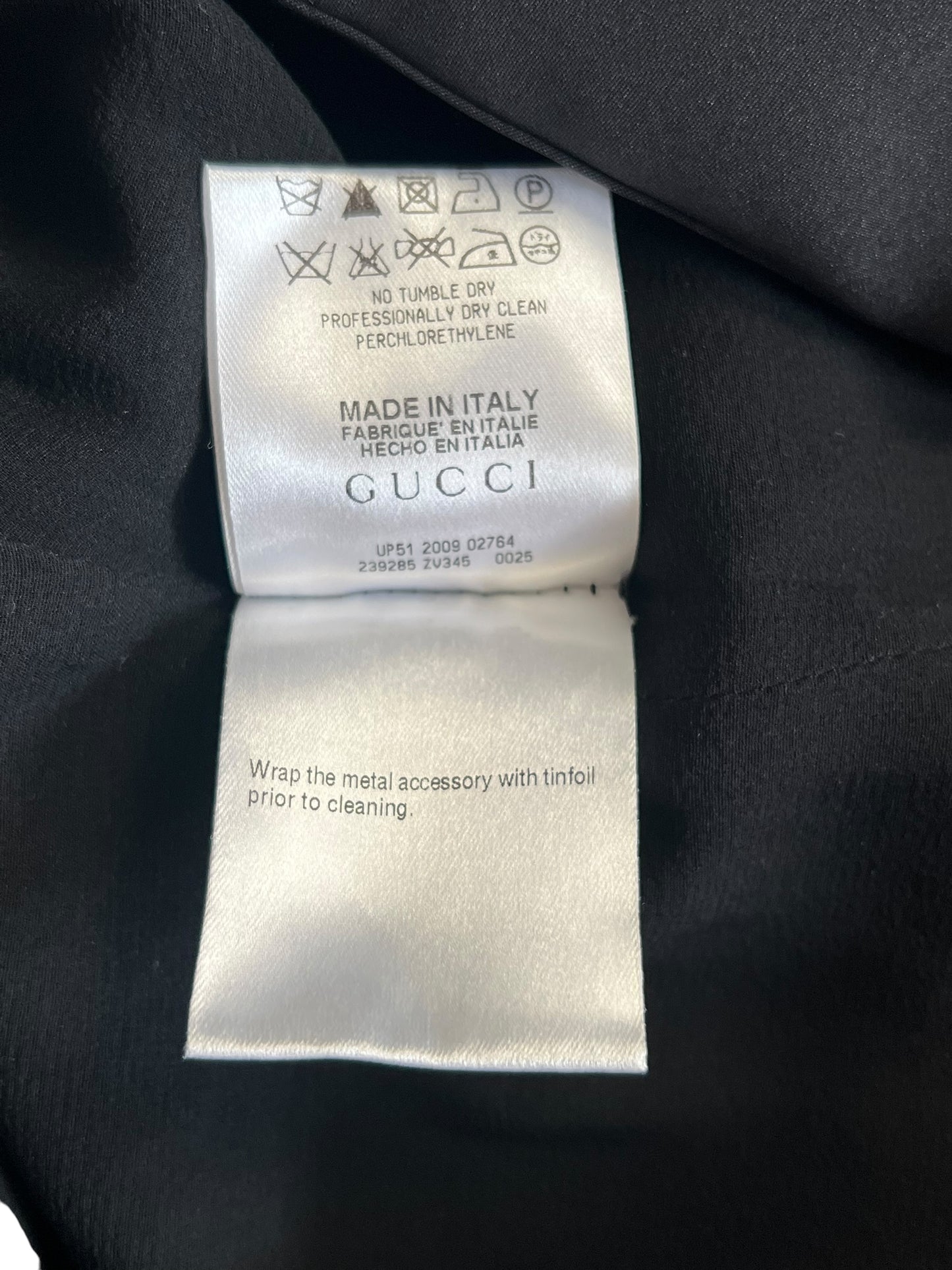 GUCCI S/S 2010 Black Cutout Bodycon Dress (S)