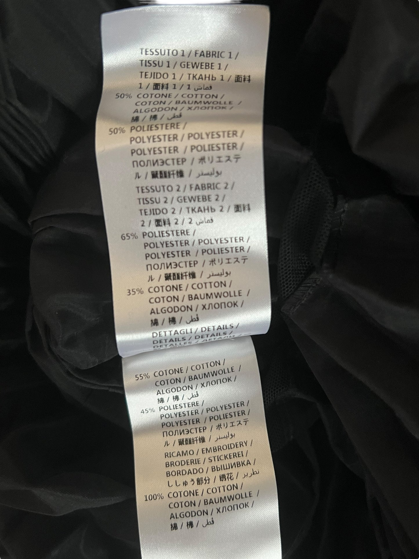 STELLA MCCARTNEY Sheer Pleated Midi Dress with Lace Hem (M-L)