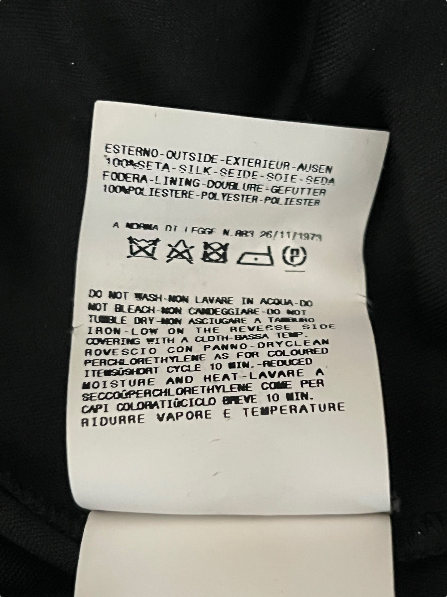 VERSACE 1990s Black Floral Sequins Dress (M)