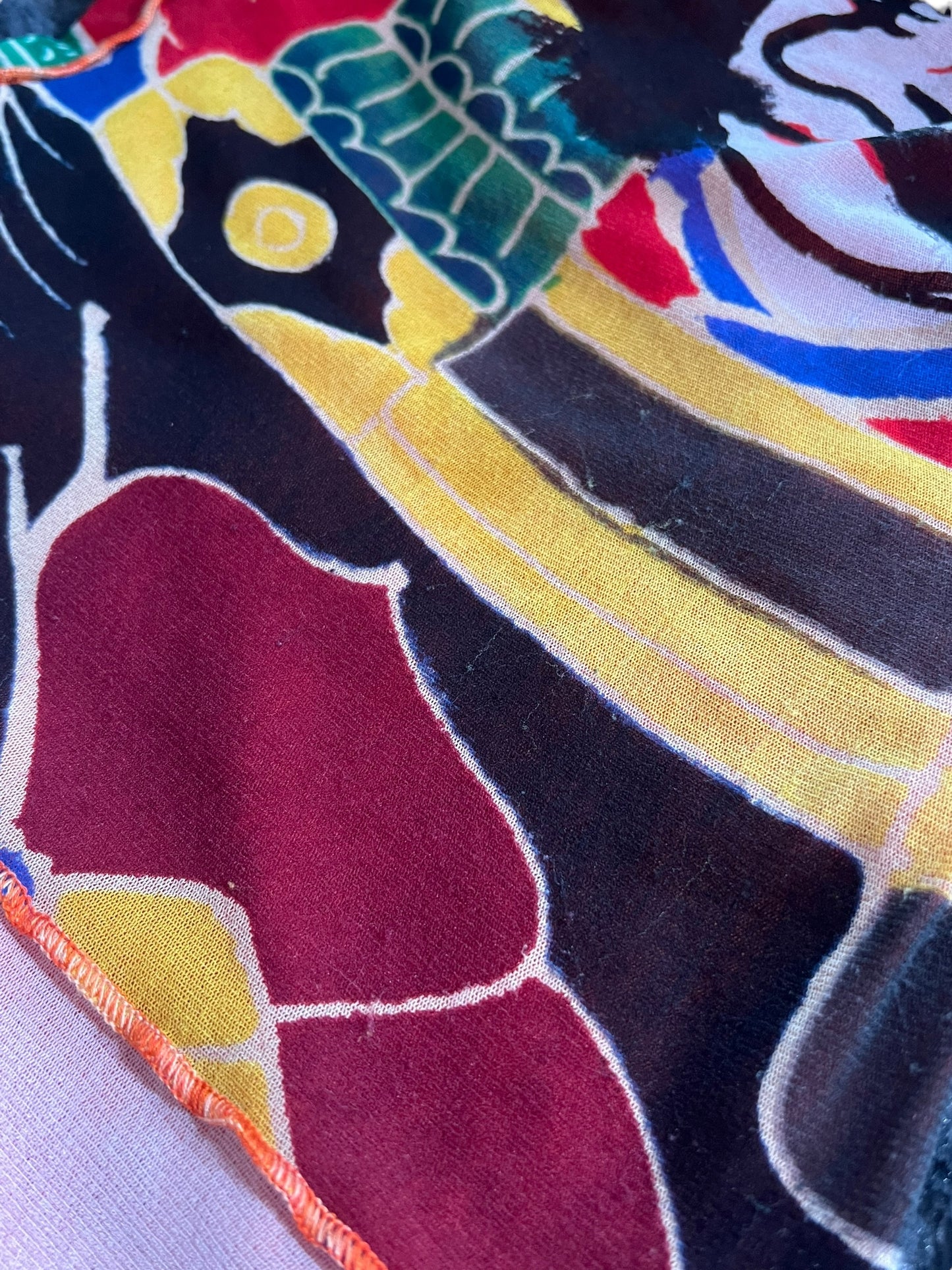 JEAN PAUL GAULTIER S/S 1999 Kabuki Print Maxi Dress (S-L)