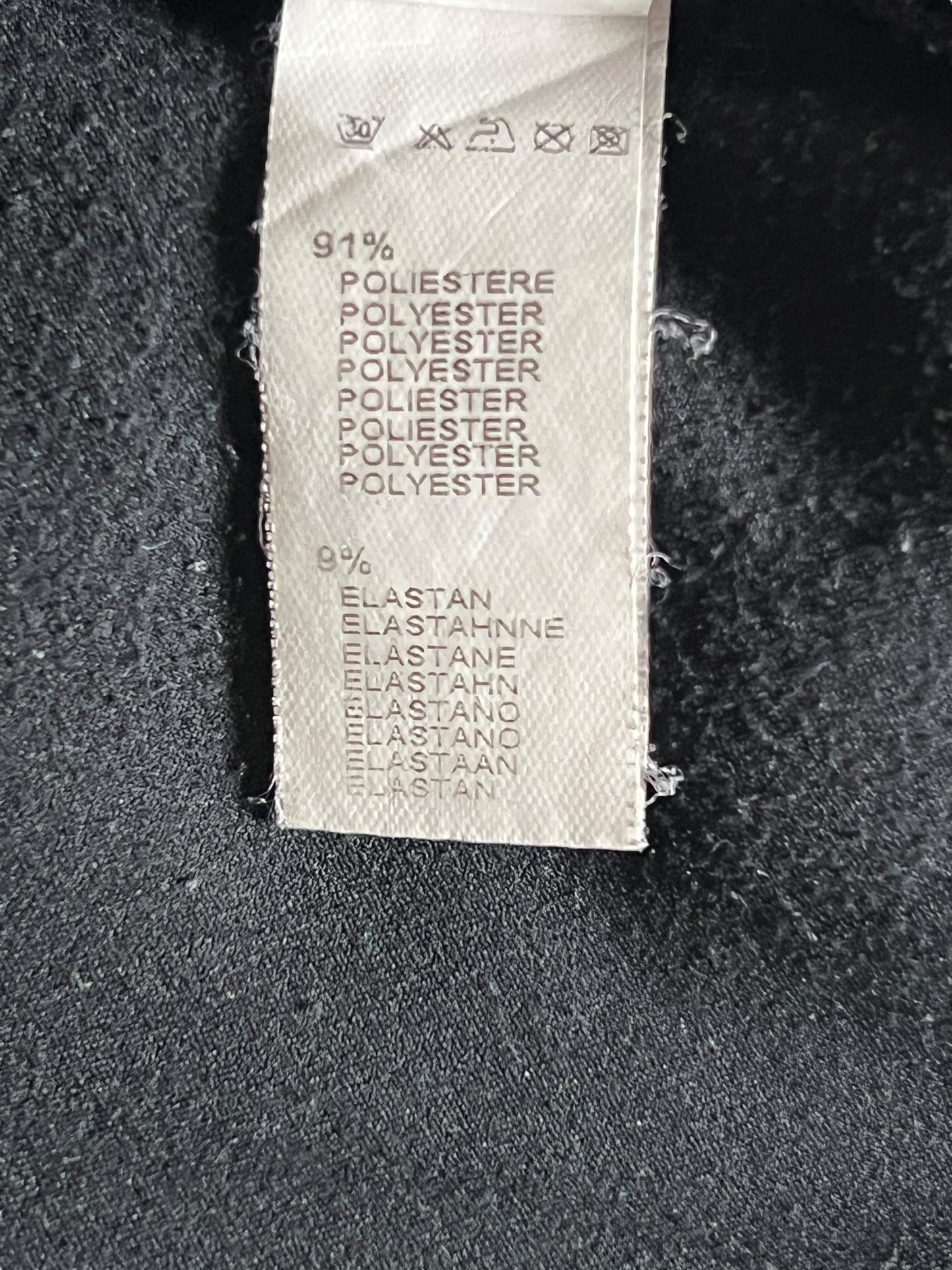 DOLCE & GABBANA Logo Print Black Camisole Top (L-XL)