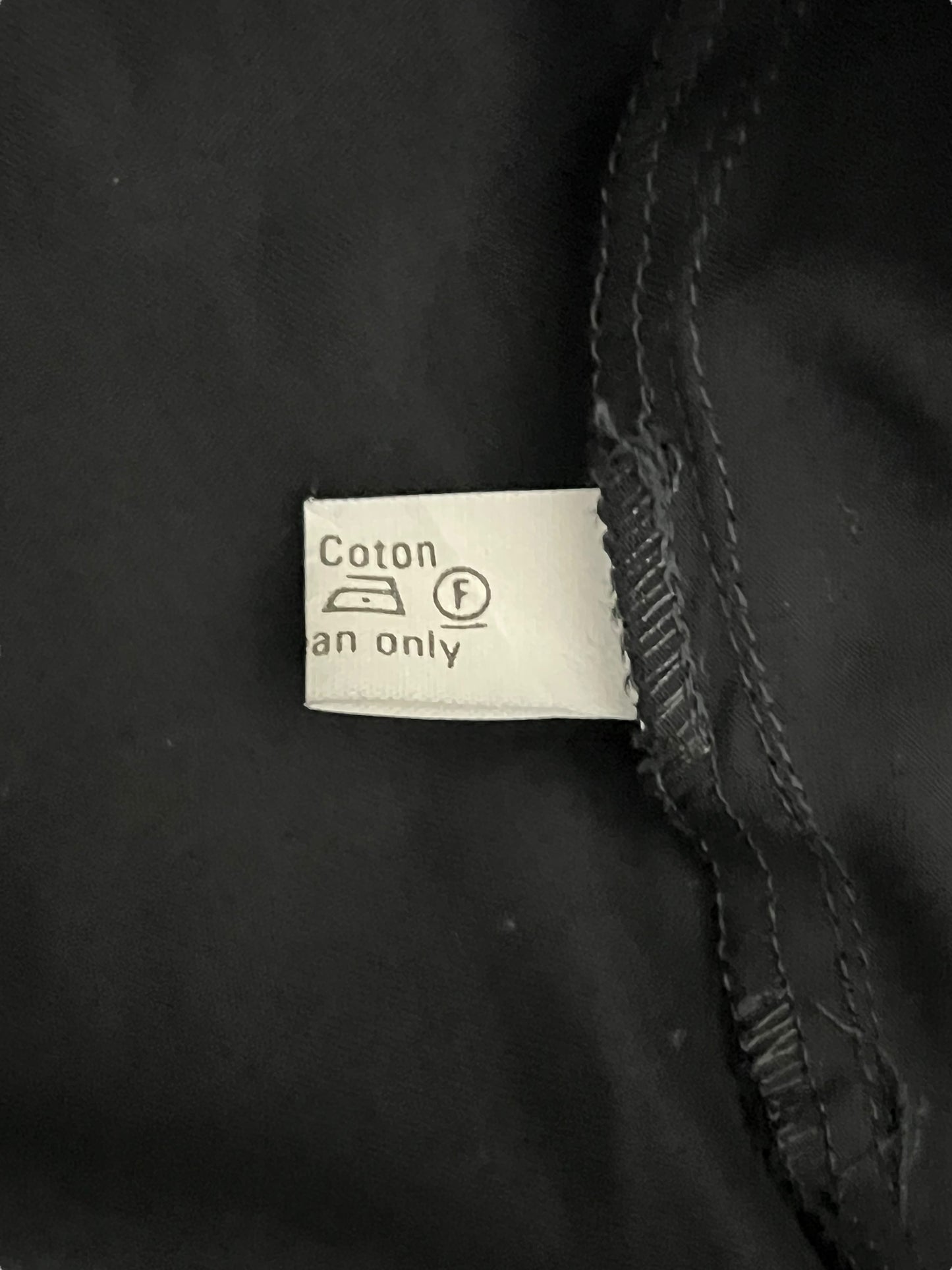 THIERRY MUGLER S/S 1992 Black Knotted Shirt Dress (M)