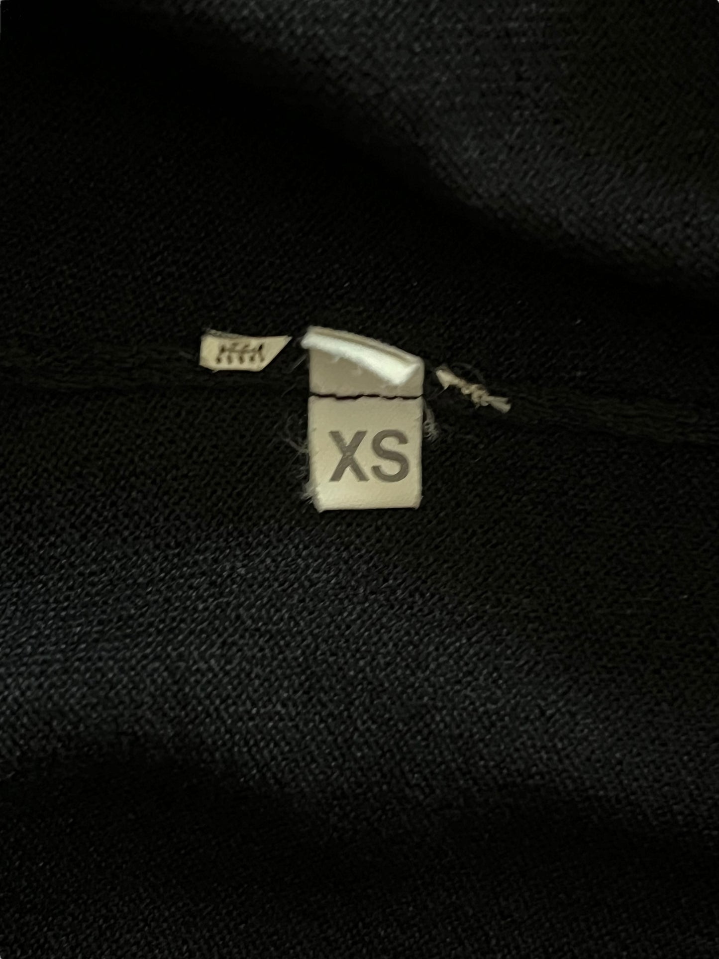 GUCCI 1990s Tom Ford Black Sheer Deep-V Cardigan (XS-S)