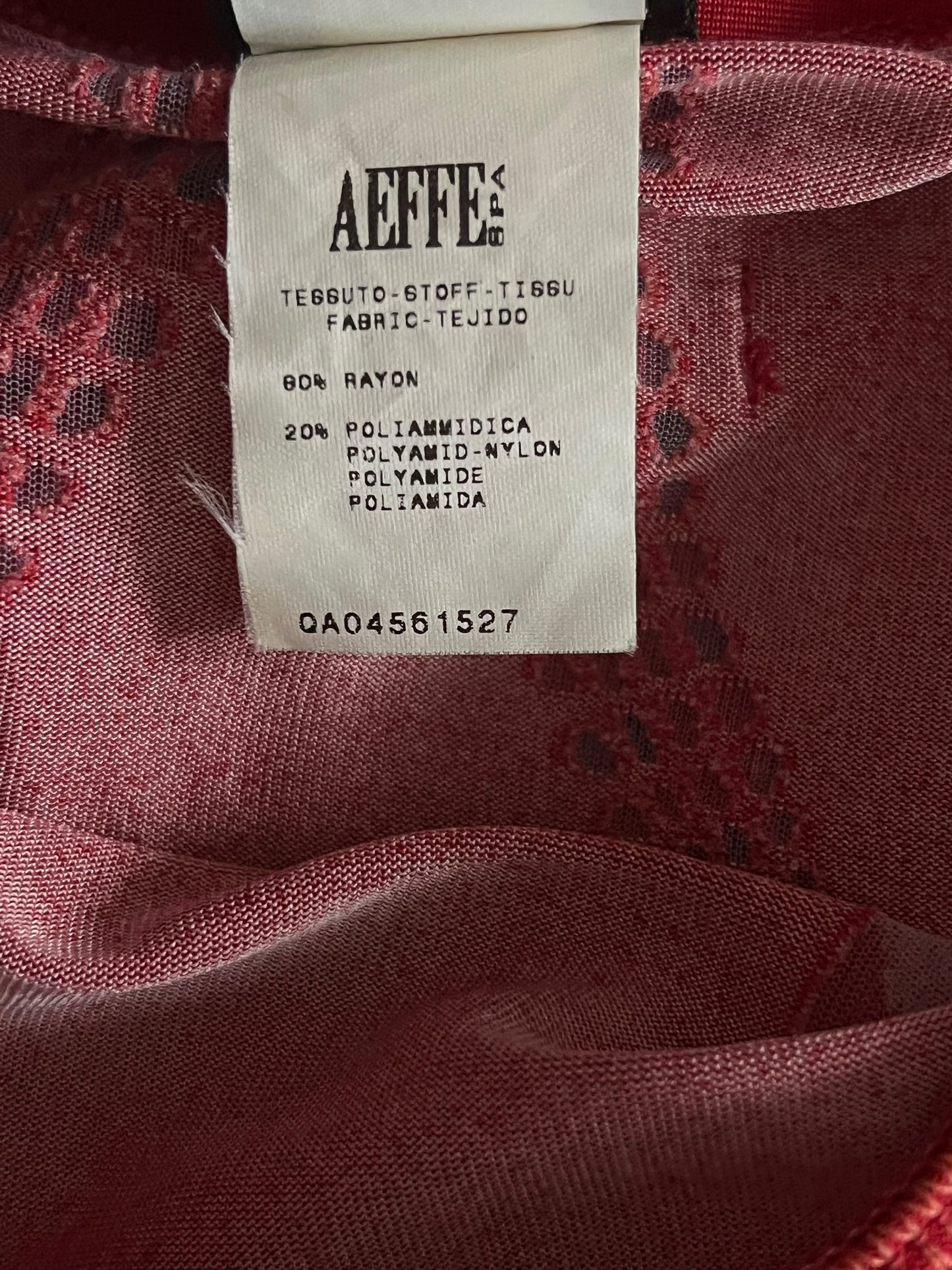 JEAN PAUL GAULTIER S/S 2001 Red Cutout Maxi Dress (M)