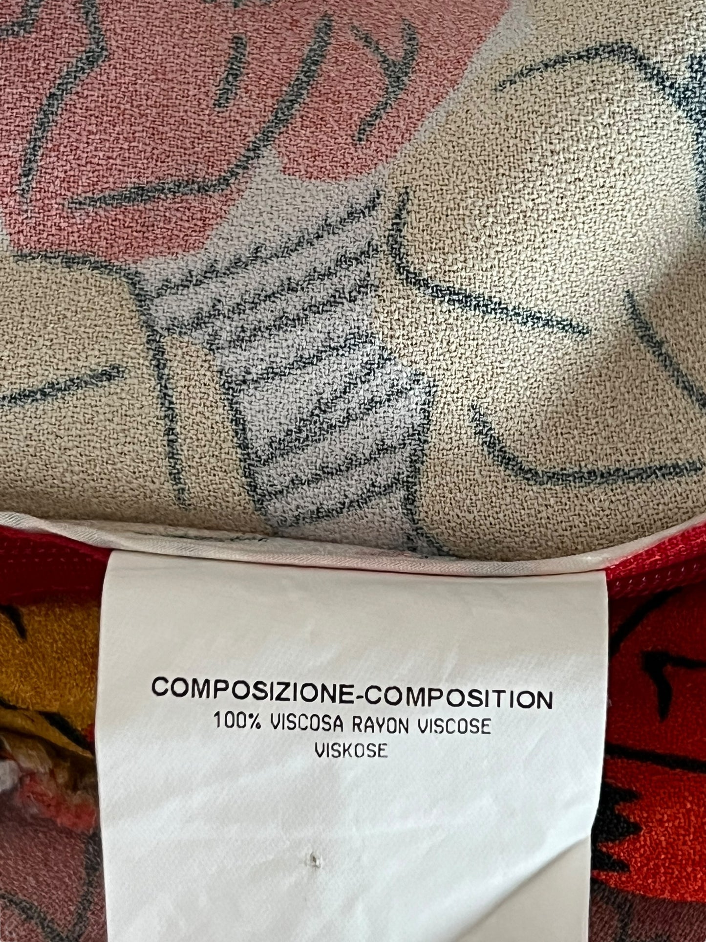 YVES SAINT LAURENT Resort 2012 Floral Print Mini Dress (M-L)