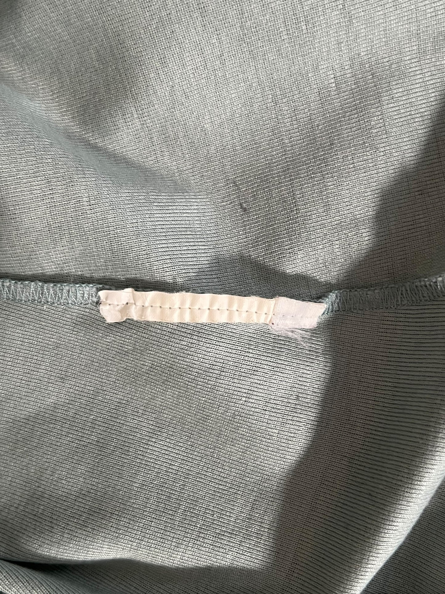 DOLCE & GABBANA Aqua Blue Lace-Trimmed Knit Top (S)