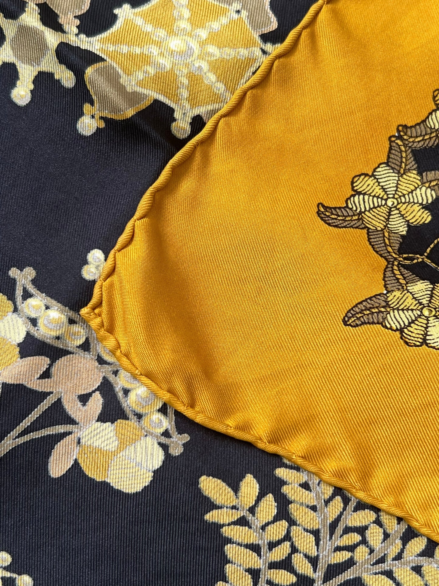 HERMES Scarf 90cm "Shéhérazade", designed by Henri d'Origny in 1985.