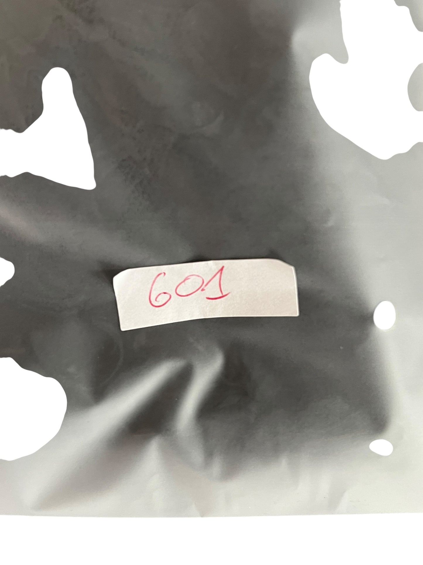 GUY LAROCHE Fall 2008 Draped Black Textured Midi Skirt (M-L)