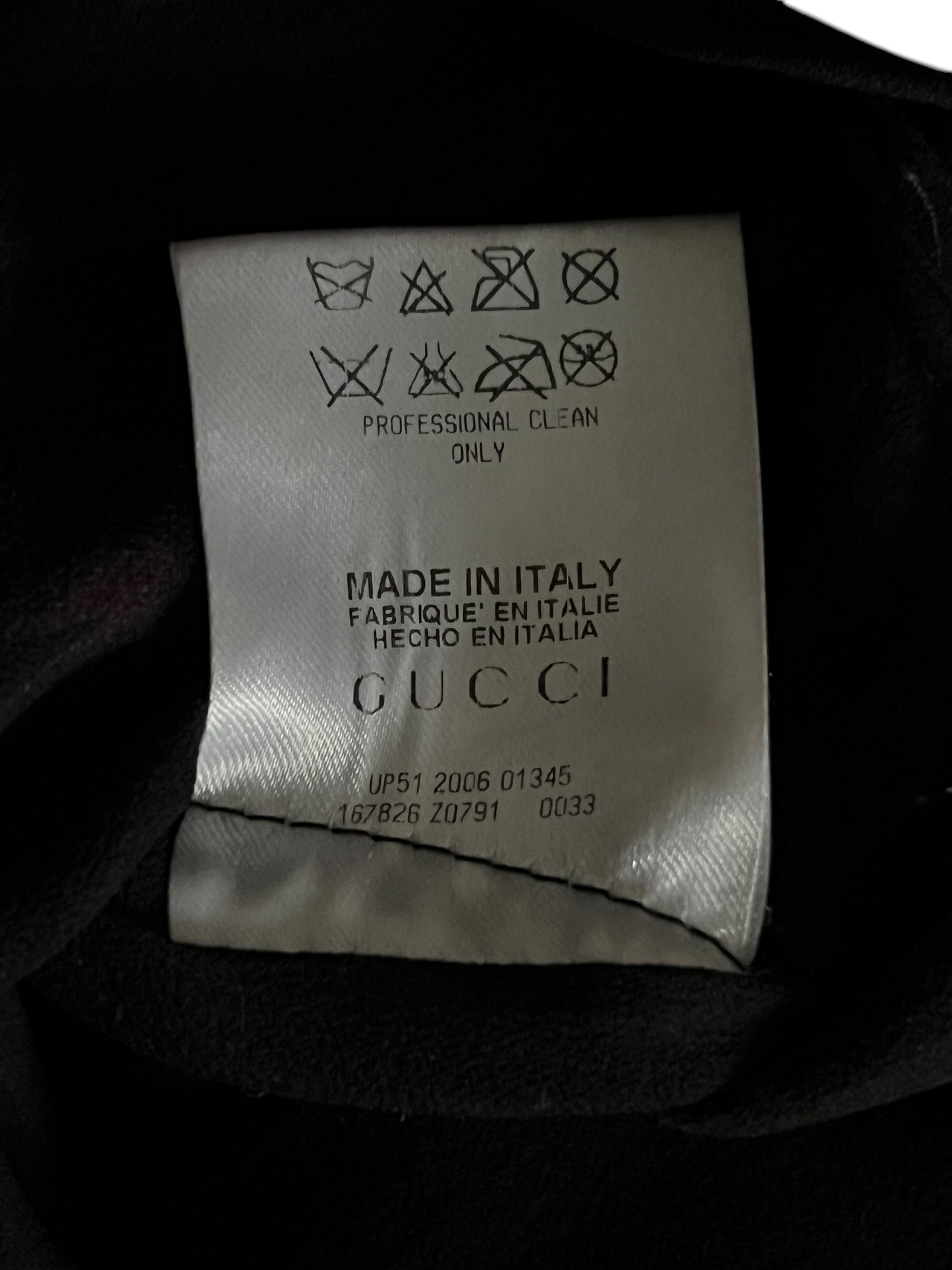 GUCCI F/W 2006 Runway Silk Maxi Dress (M)