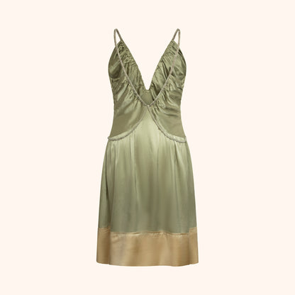 Chloé by Phoebe Philo S/S 2005 Beaded Strap Silk Dress