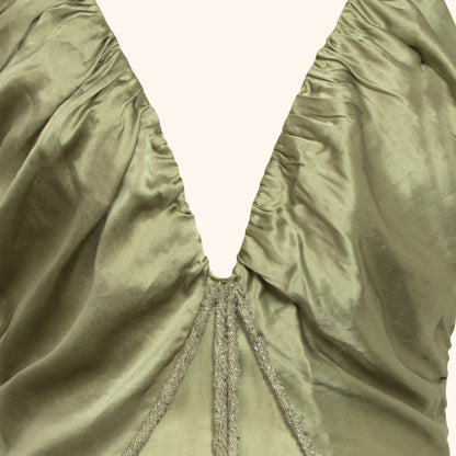 Chloé by Phoebe Philo S/S 2005 Beaded Strap Silk Dress