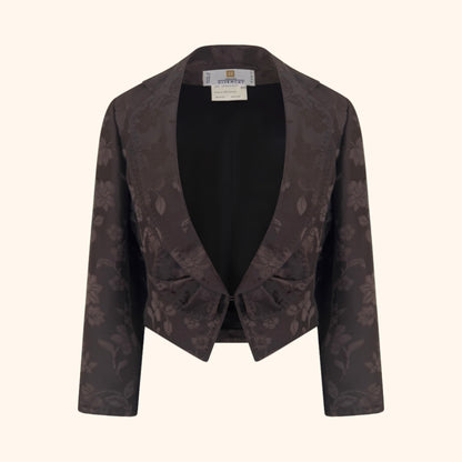 Givenchy by Alexander McQueen F/W 1997 Floral Jacquard Jacket