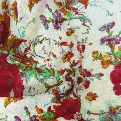 Roberto Cavalli "Class" 2000s Floral & Leopard Patchwork Halter Midi Dress