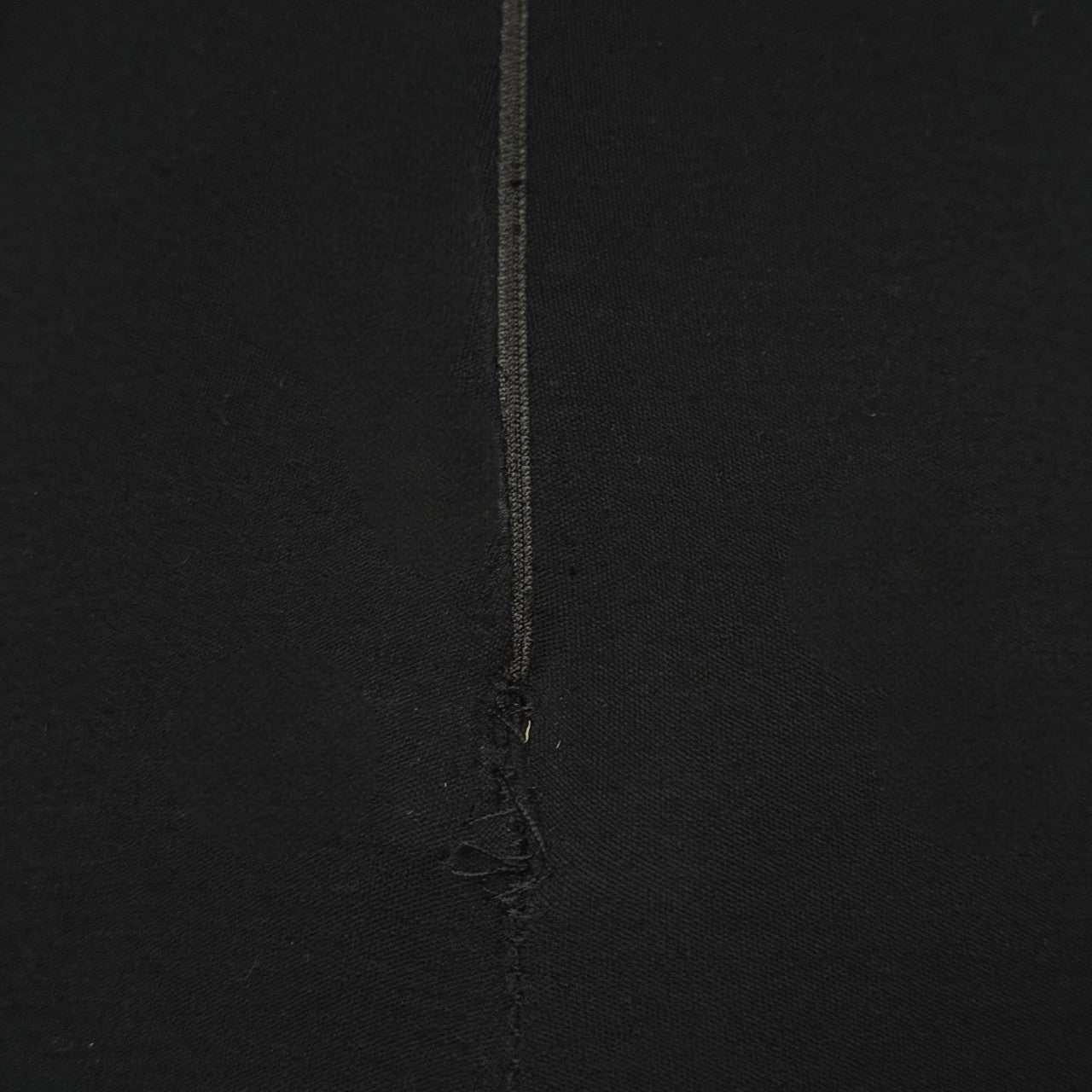 Versace by Donatella F/W 2006 Black Ruffle Midi Dress