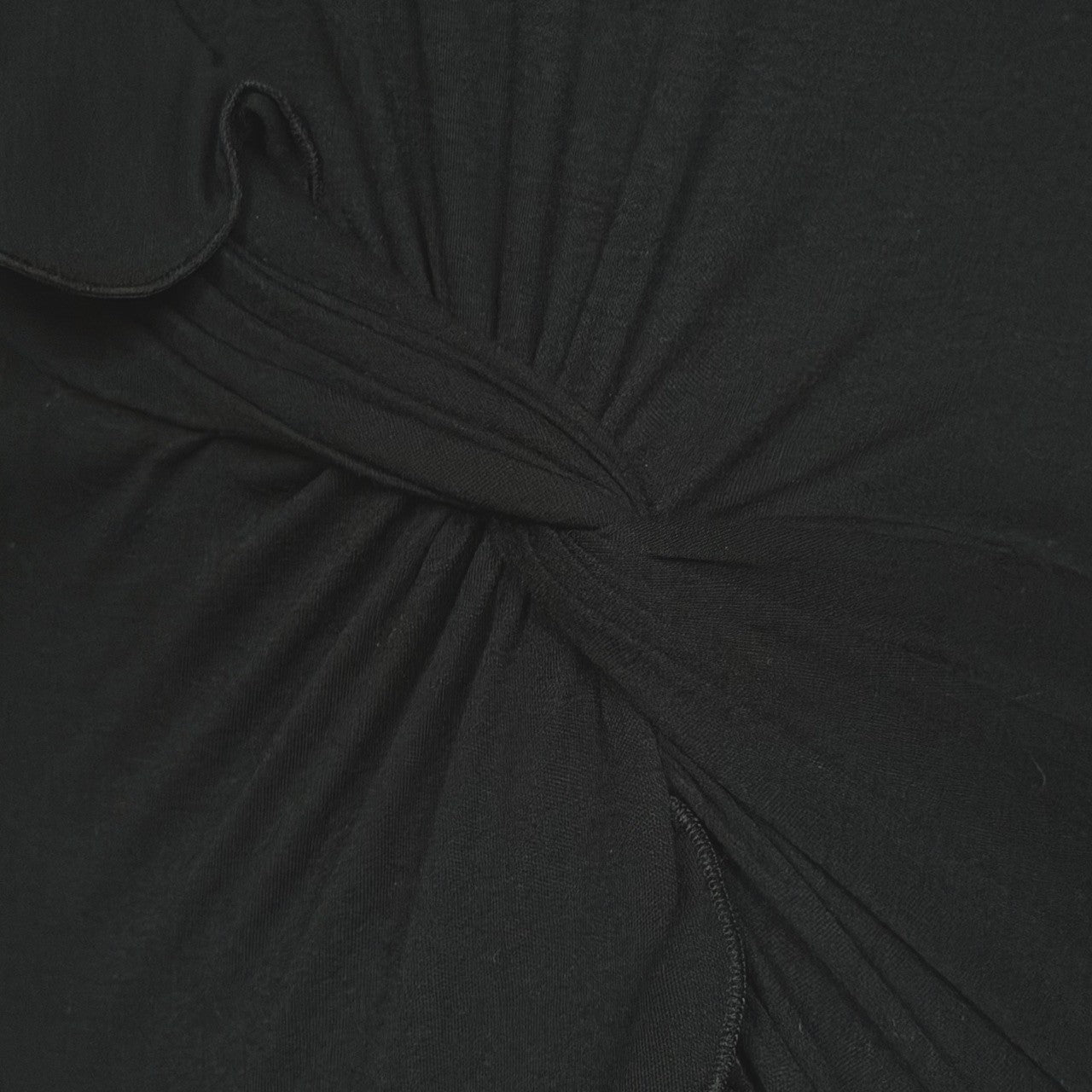 Versace by Donatella F/W 2006 Black Ruffle Midi Dress