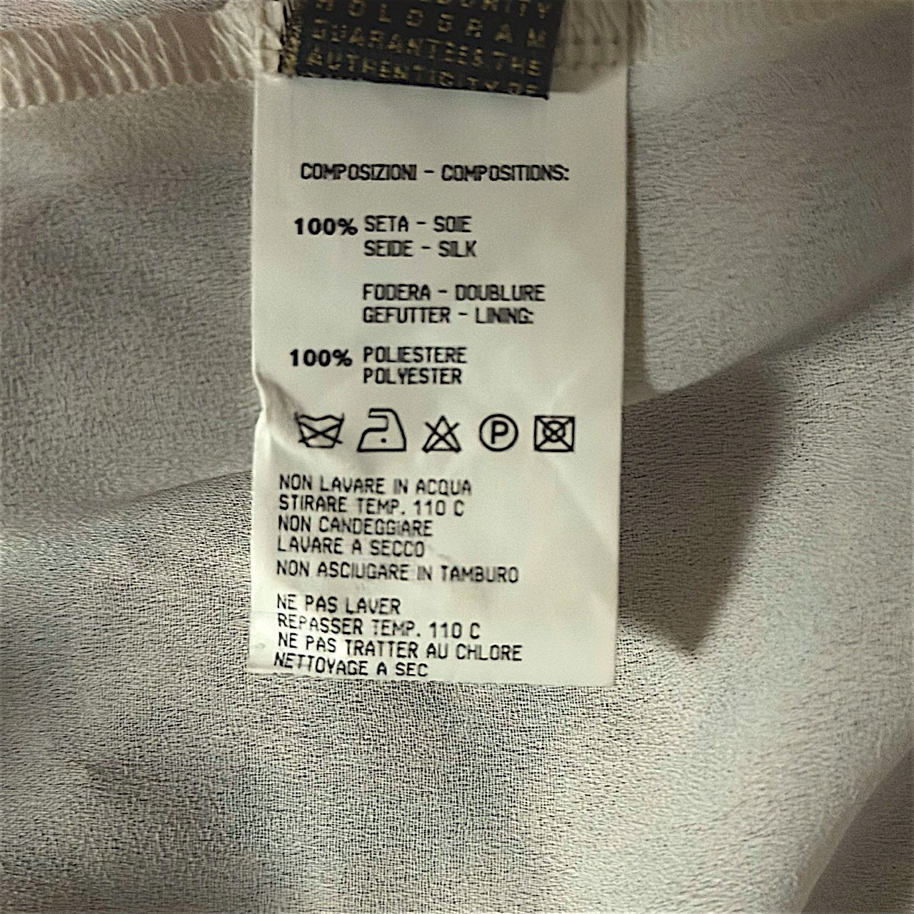 Roberto Cavalli Class 2000s Silk Patchwork Slip Dress