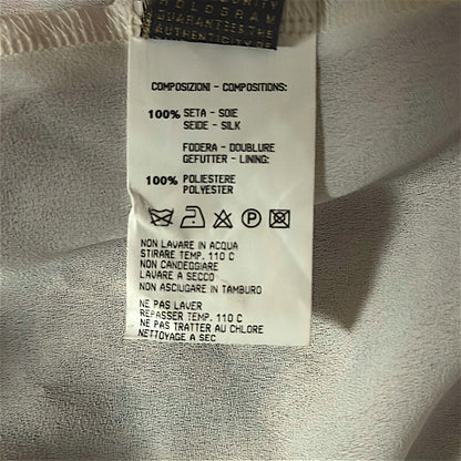 Roberto Cavalli Class 2000s Silk Patchwork Slip Dress