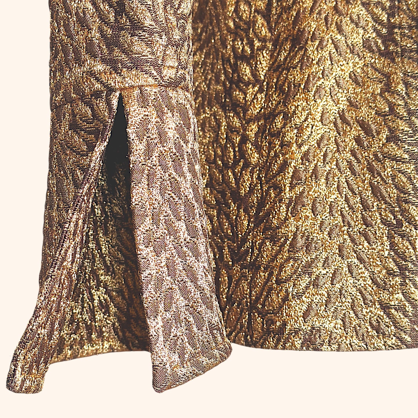 Christian Lacroix 1990s Gold Baroque Brocade Jacket