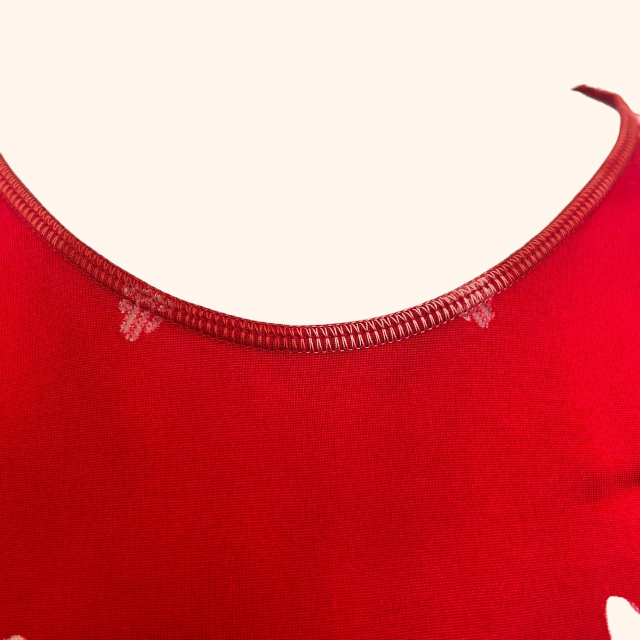 Jean Paul Gaultier S/S 2001 Red Art Nouveau Sheer Cutout Tank Maxi Dress