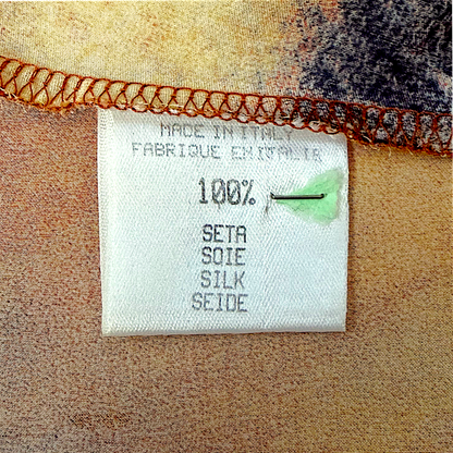 Roberto Cavalli F/W 2000 Tiger Silk Dress