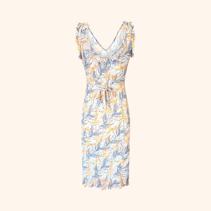 Chloé by Stella McCartney S/S 1999 Printed Ruffle Dress