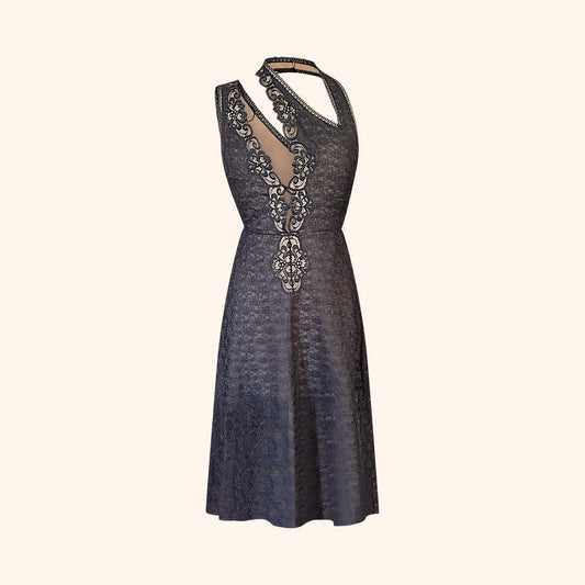 Stella McCartney S/S 2014 Runway Lace Halter Dress