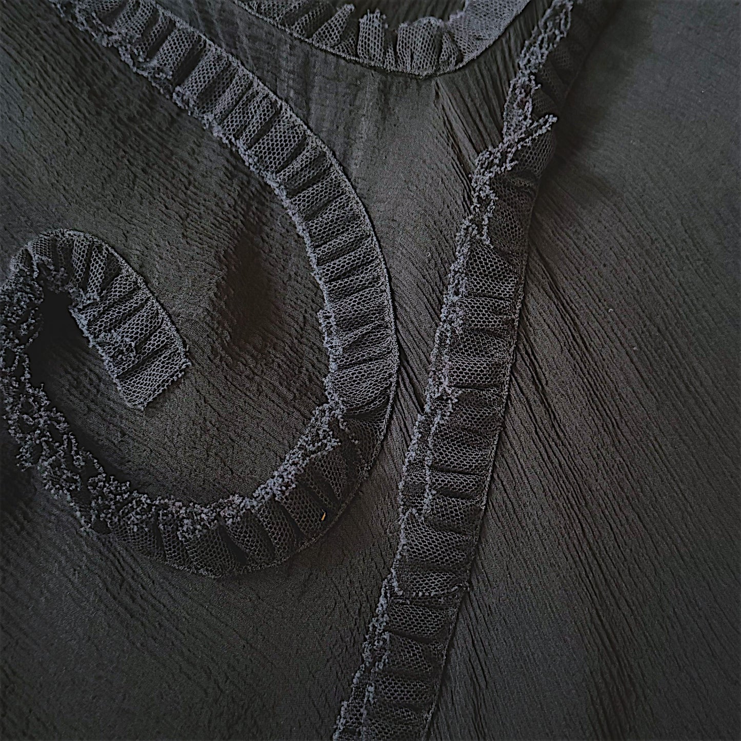 Lolita Lempicka Sheer Silk Appliqué Dress