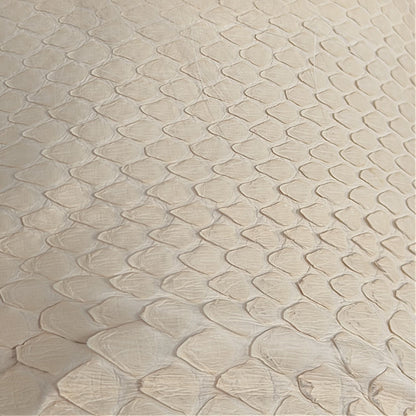 Roberto Cavalli F/W 2005 White Leather, Fox & Snake Coat