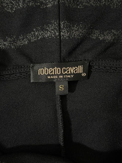 ROBERTO CAVALLI S/S 1999 Cowl Neck Slip Dress with Chain Straps (S)