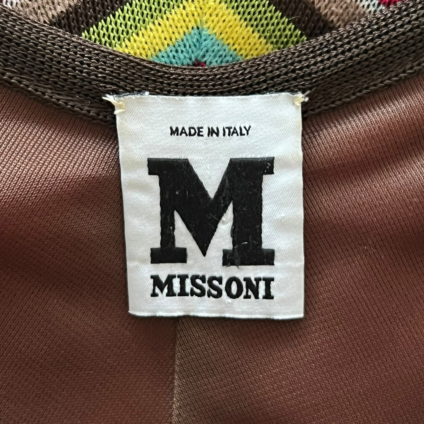 Missoni Multicolor Chevron Knit Dress