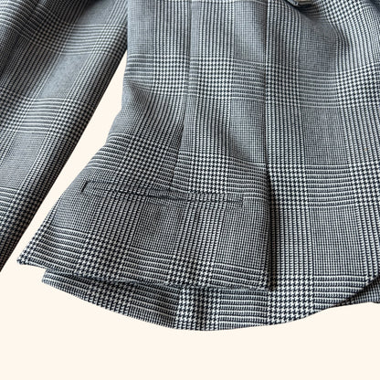 Christian Dior by John Galliano F/W 1999 Prince of Wales Belted Jacket