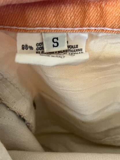 ROBERTO CAVALLI 2000s City Collage Print Jeans (S)