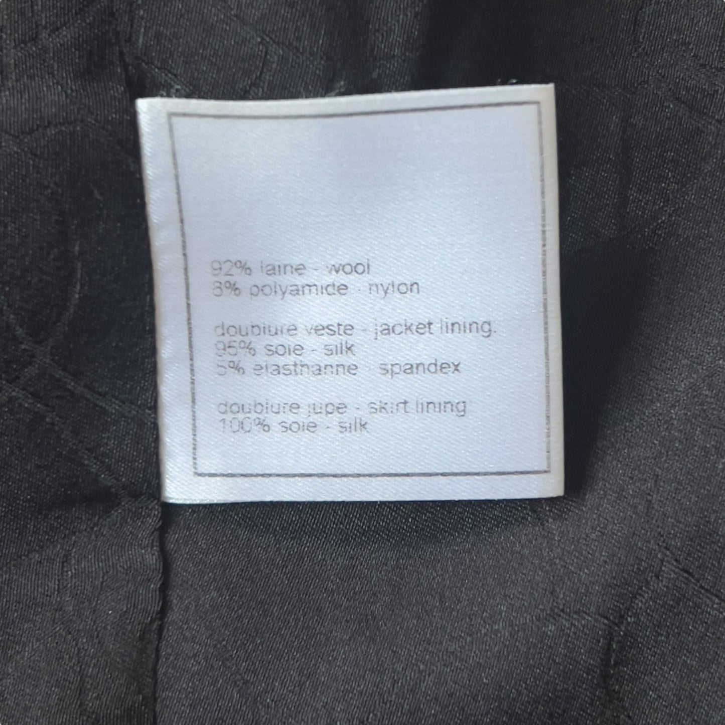Chanel F/W 2003 Black Wool Snap Detail Jacket