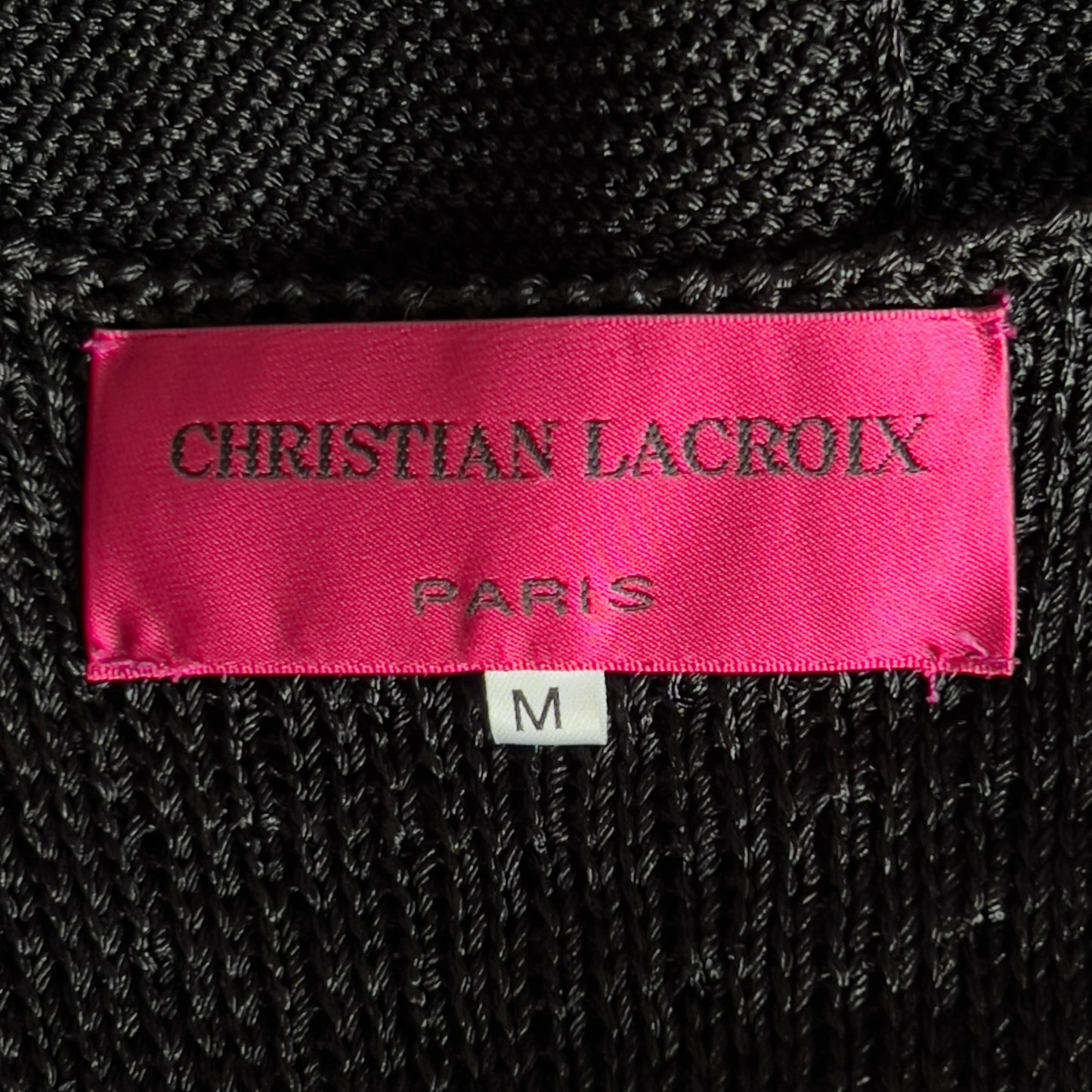 Christian Lacroix 1990s Knit Sequined Dress