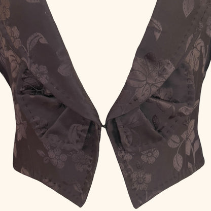 Givenchy by Alexander McQueen F/W 1997 Floral Jacquard Jacket