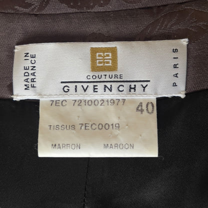 Givenchy by Alexander McQueen F/W 1997 Floral Jacquard Jacket