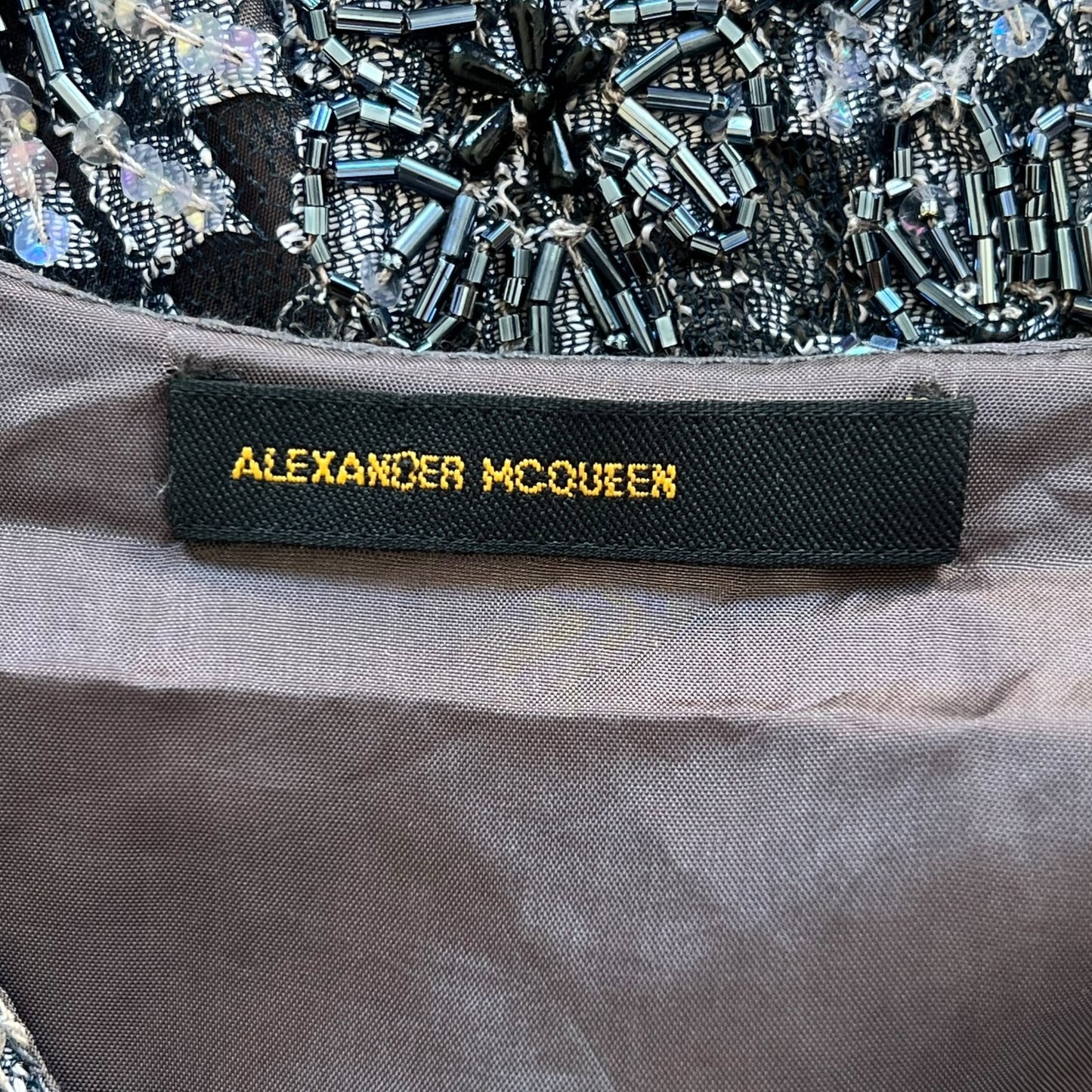 Alexander McQueen F/W 1998 "Joan" Beaded Dress