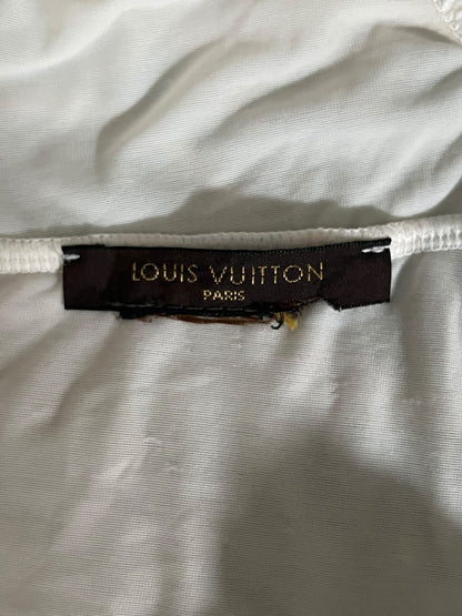 LOUIS VUITTON Pastel Printed Ruffle Trim Camisole (S)